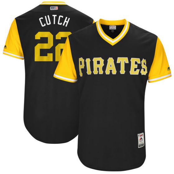 Men Pittsburgh Pirates #22 Cutch Brown New Rush Limited MLB Jerseys->pittsburgh pirates->MLB Jersey